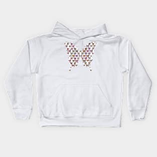 Butterflies Variation 03 Kids Hoodie